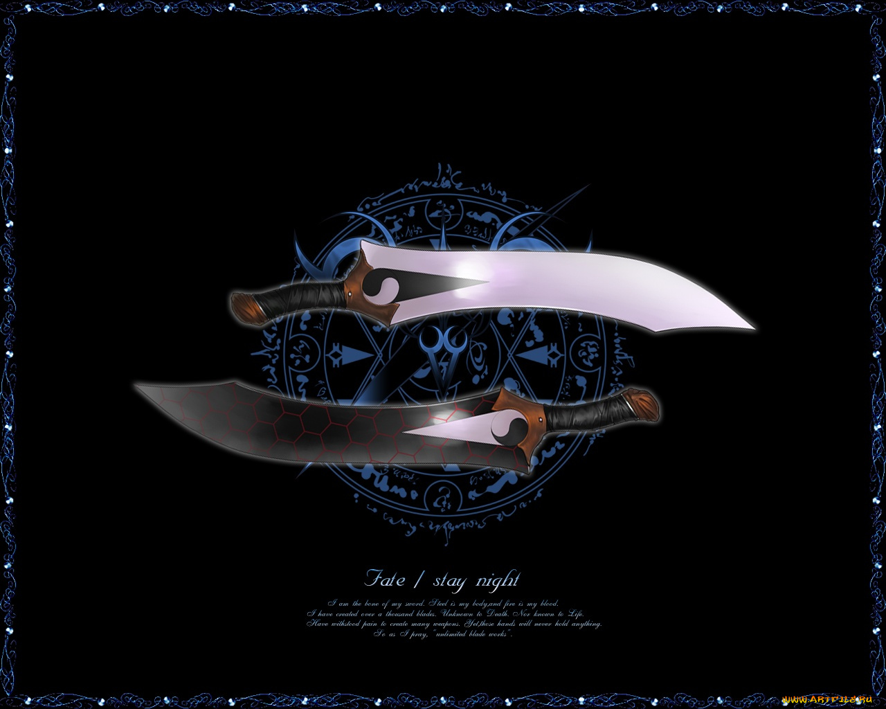 аниме, fate, stay, night