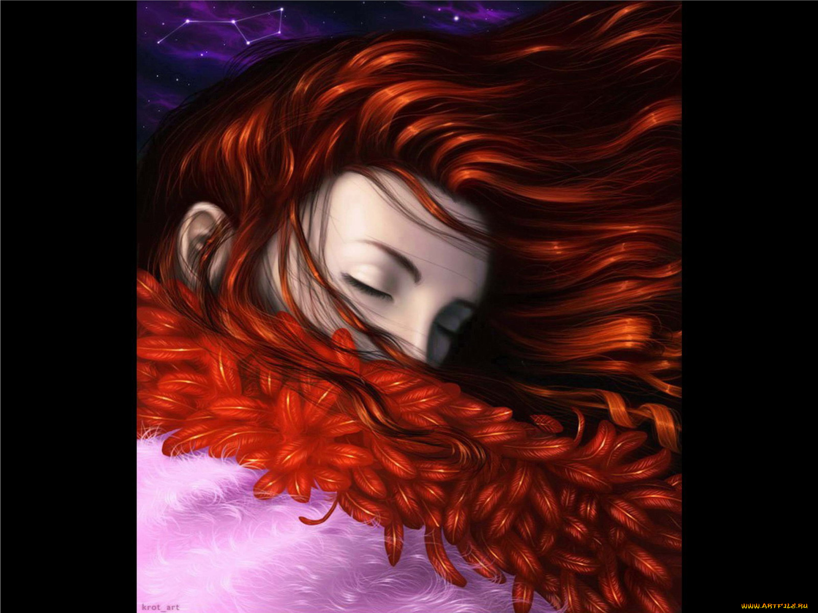 dream, рисованные, люди