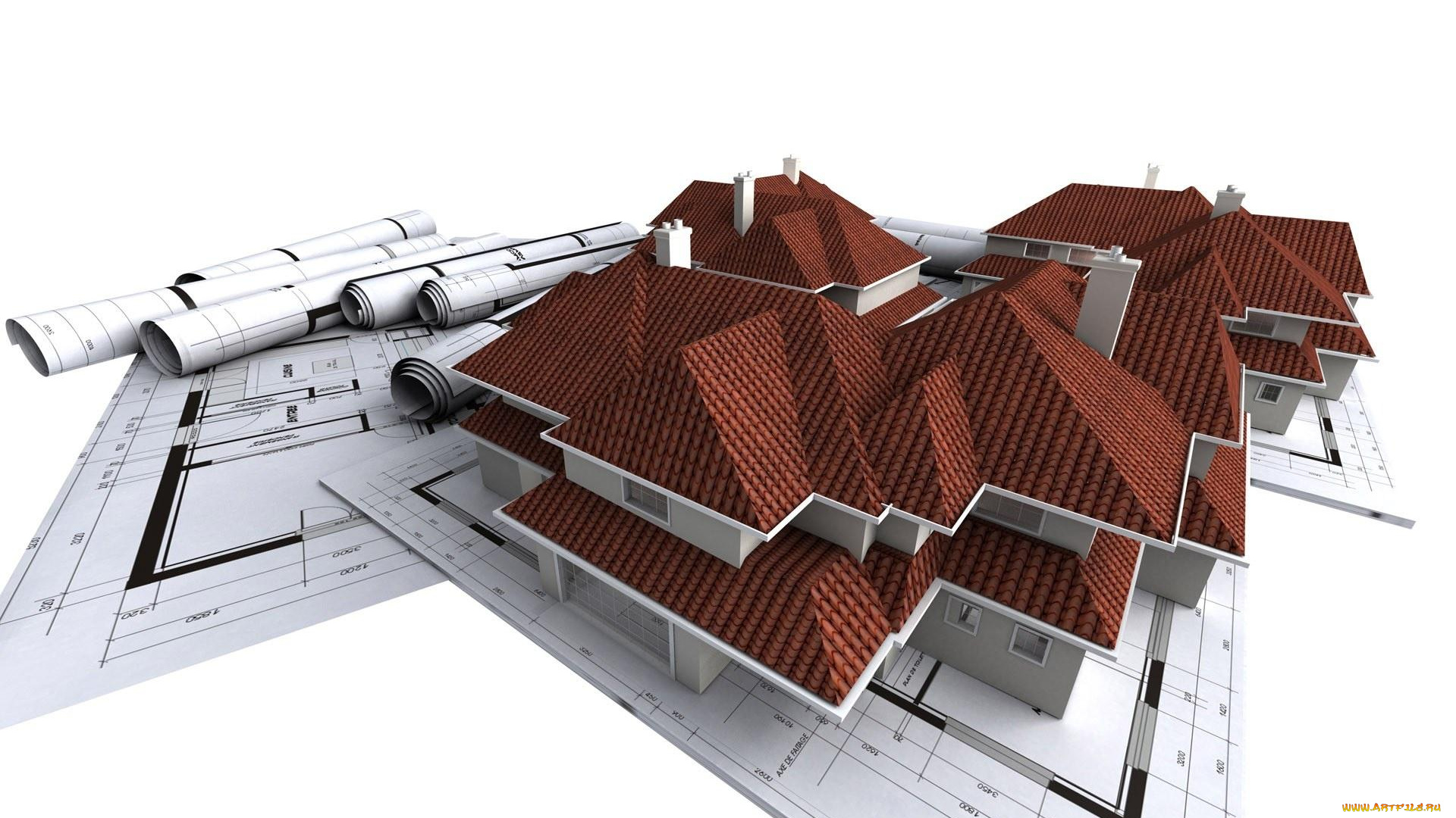 3д, графика, architecture, архитектура