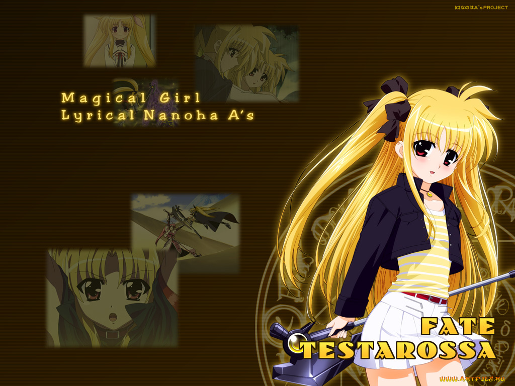 magical, girl, lyrical, nanoha, аниме, mahou, shoujo