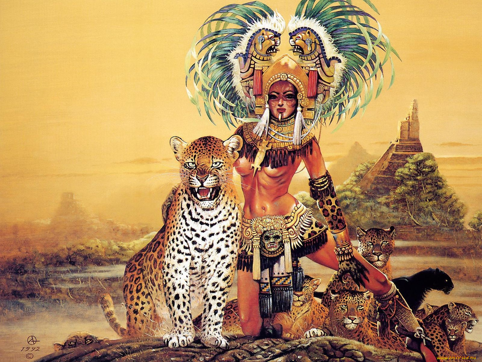 фэнтези, красавицы, чудовища