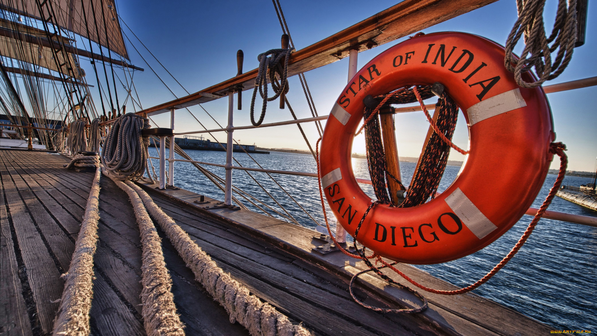 корабли, другое, спасательный, круг