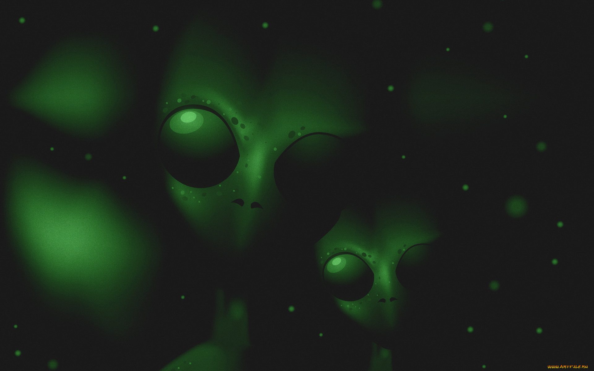 3д, графика, creatures, существа, инопланетяне