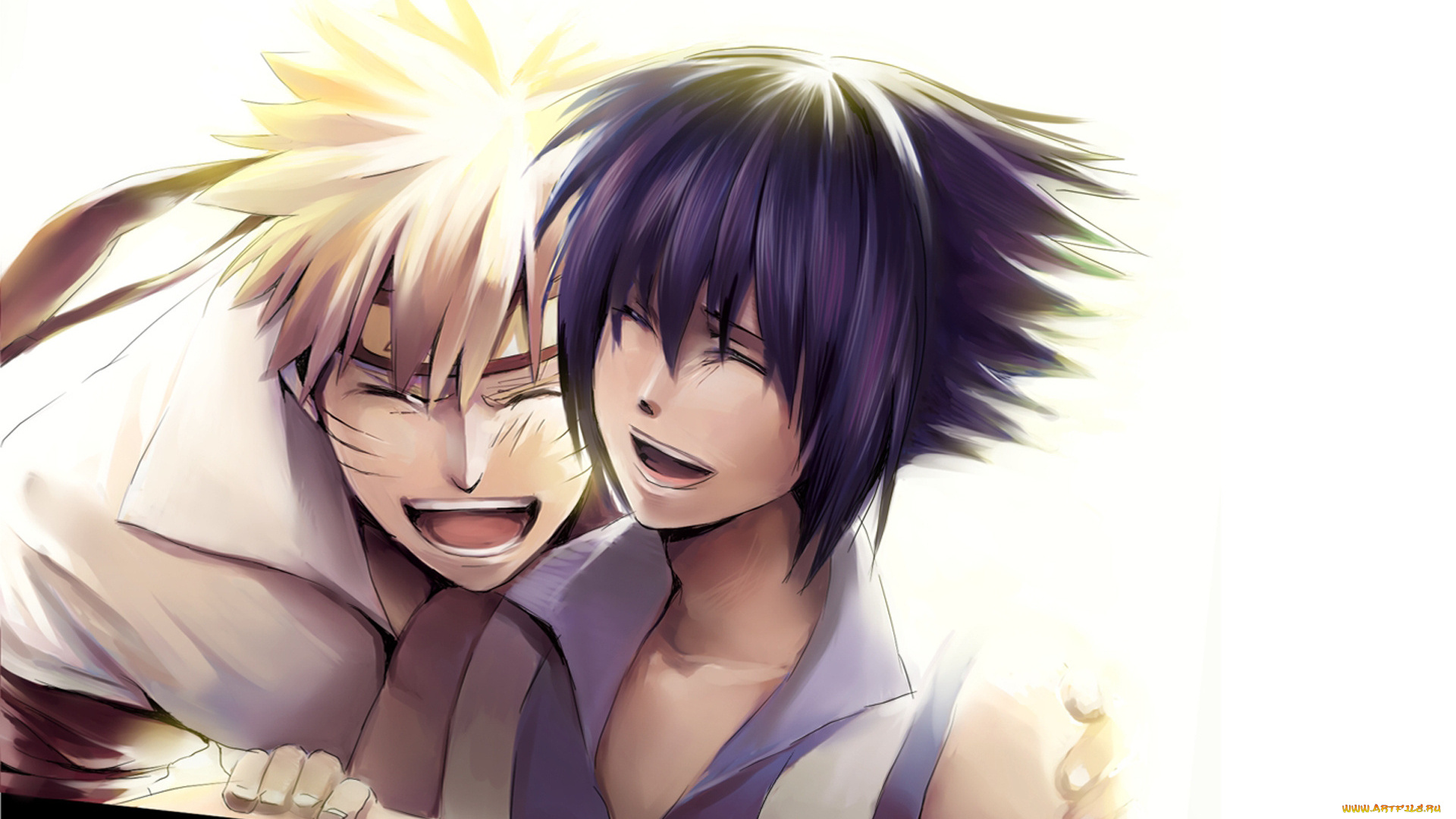 аниме, naruto, саске, наруто