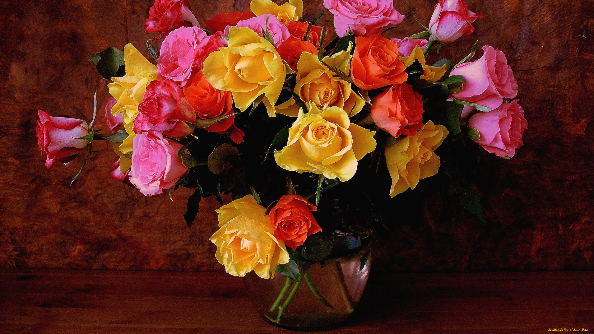 цветы, розы, букет