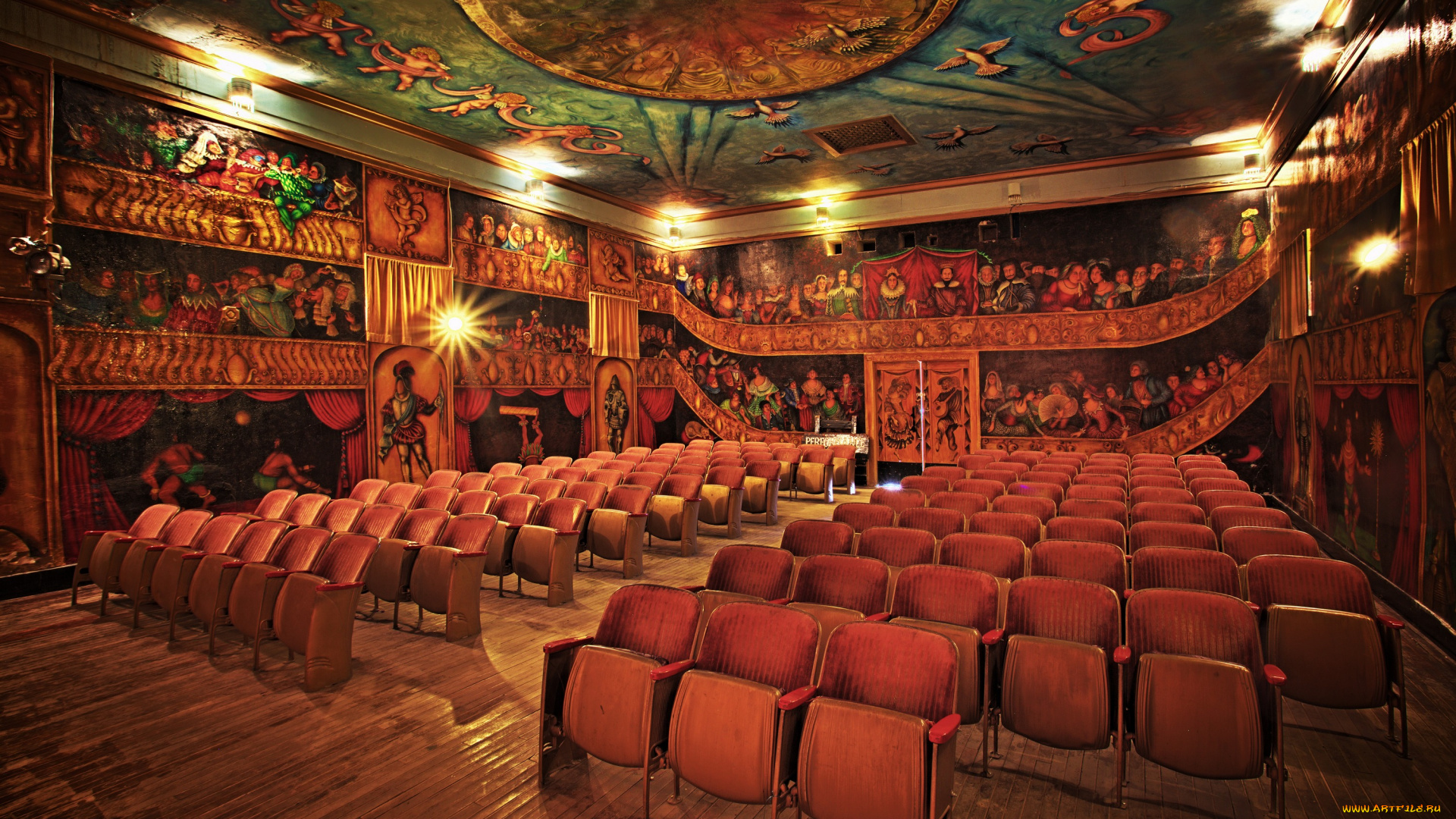 интерьер, театральные, , концертные, и, кинозалы, опера