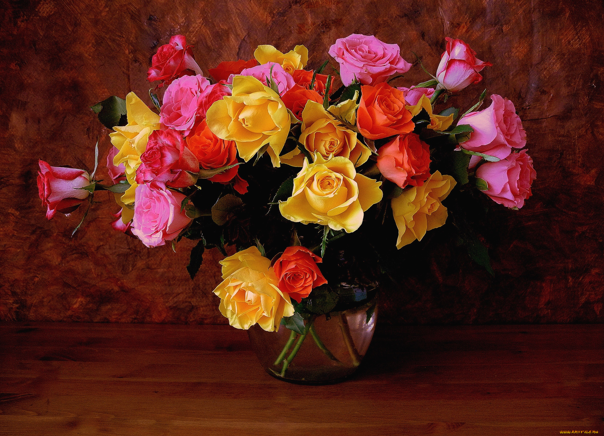 цветы, розы, букет