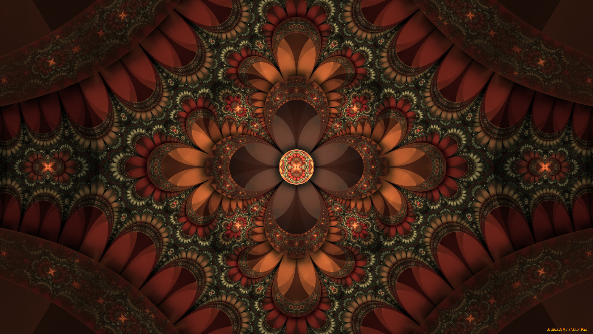 3д, графика, фракталы, , fractal, цвета, фон, узор