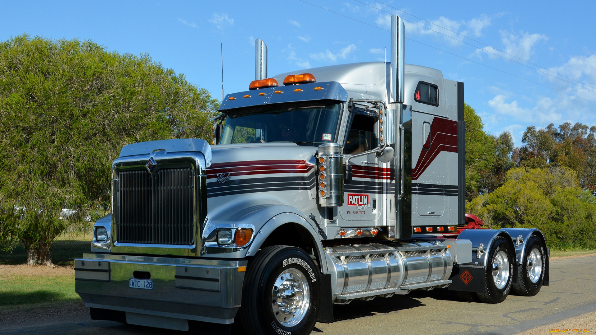 eagle, автомобили, international, тягач, седельный, грузовик, тяжелый