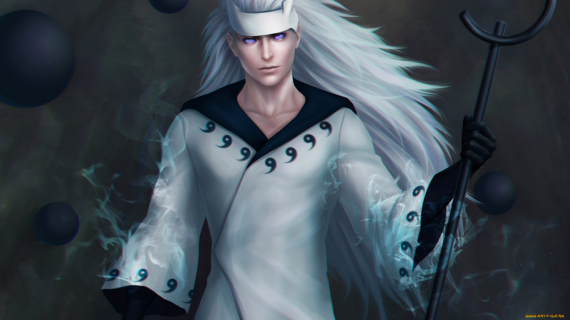 фэнтези, люди, мадара, парень, арт, учиха, взгляд, мудрец, мужчина