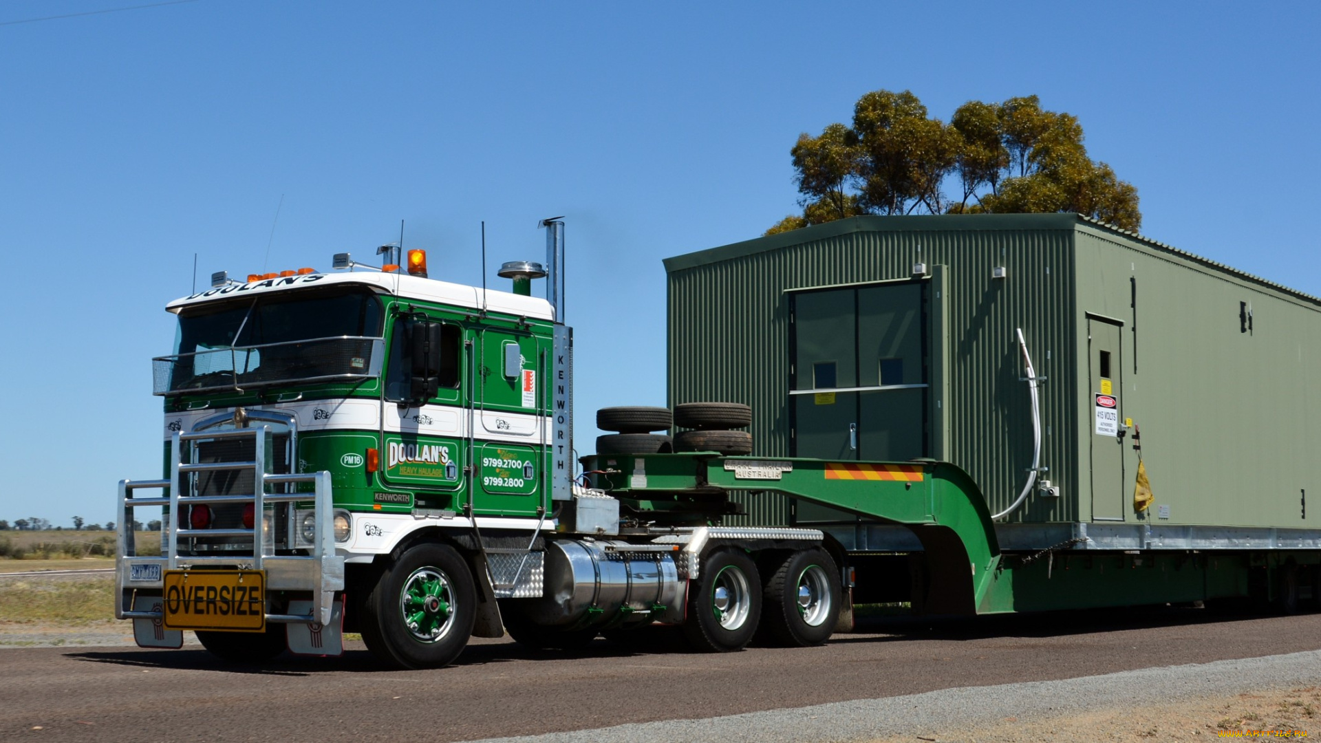 kenworth, автомобили, седельный, тягач, грузовик, тяжелый