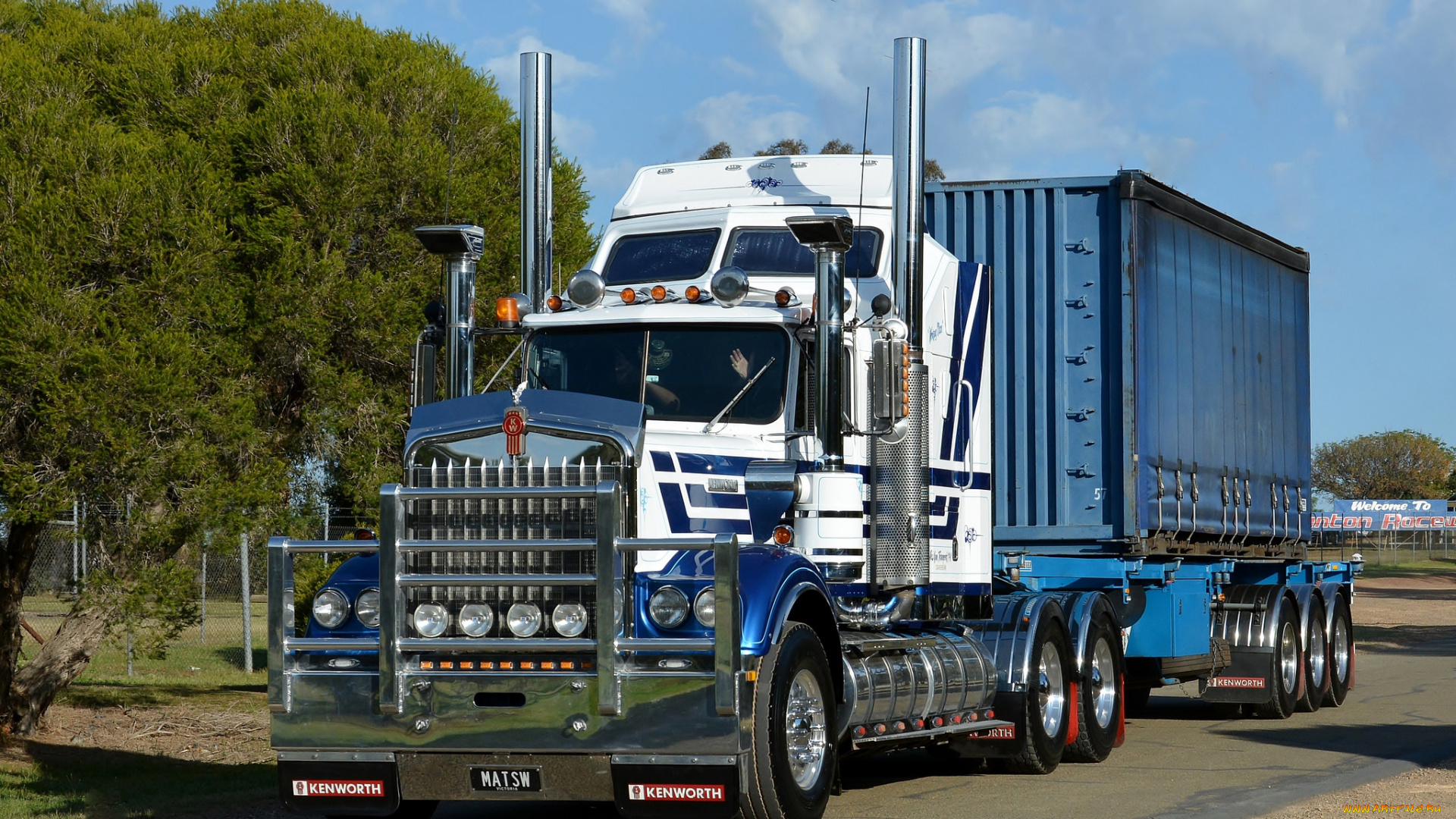 kenworth, автомобили, тягач, седельный, грузовик, тяжелый