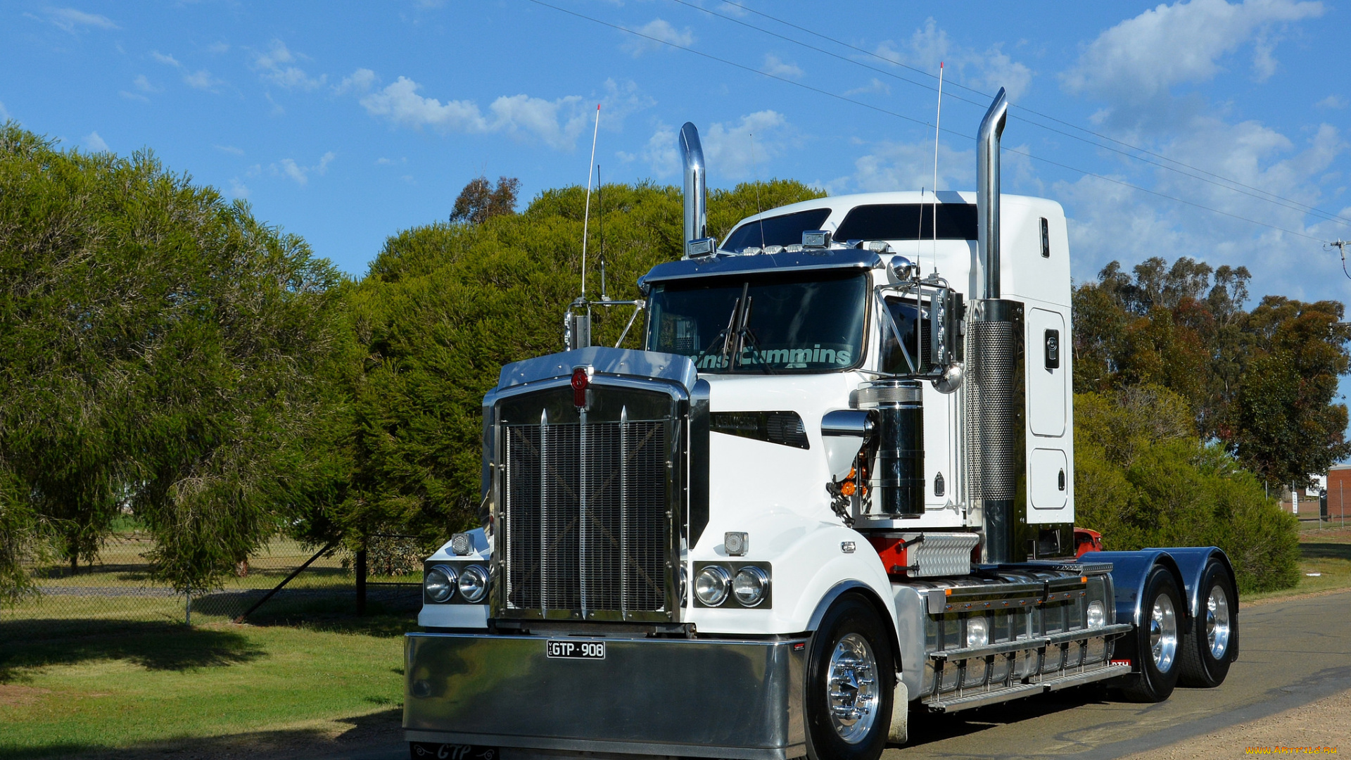 kenworth, автомобили, тягач, седельный, грузовик, тяжелый