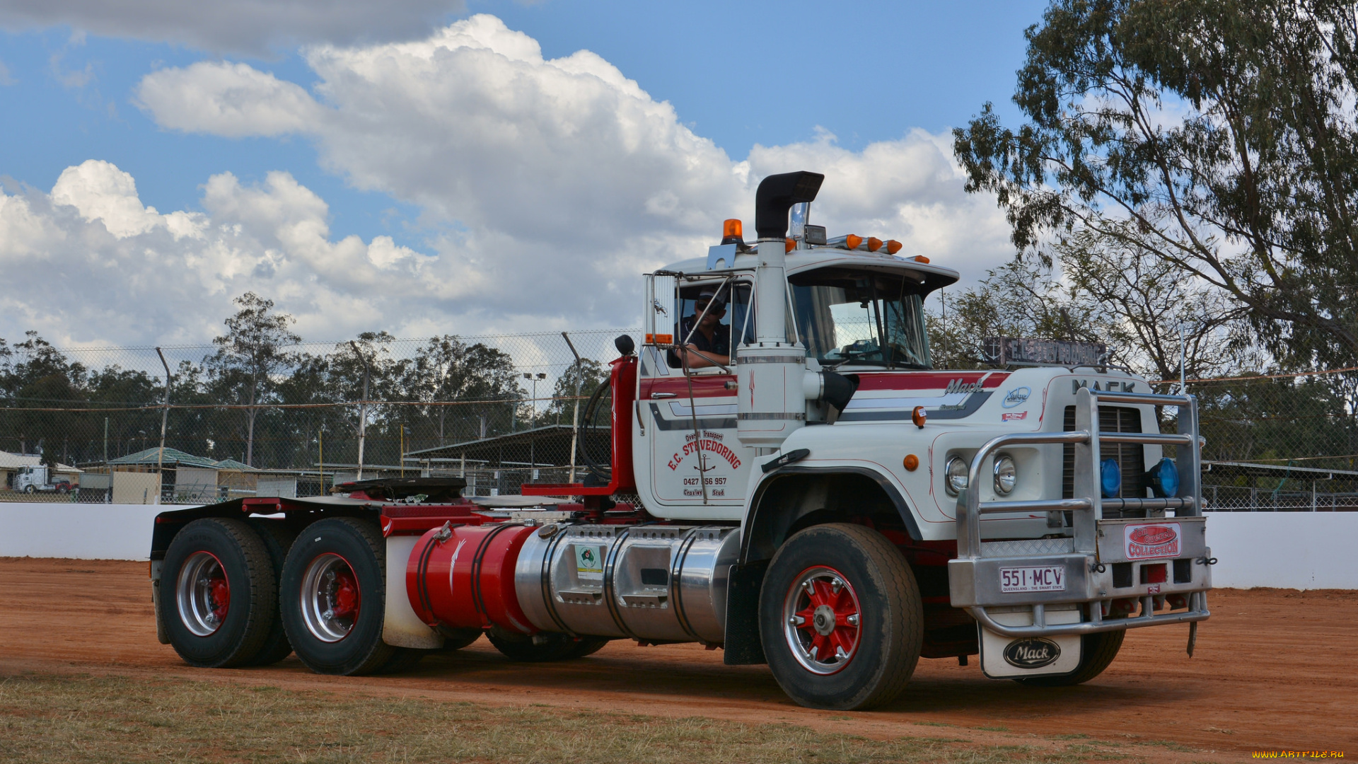 mack, автомобили, тягач, грузовик, тяжелый, седельный