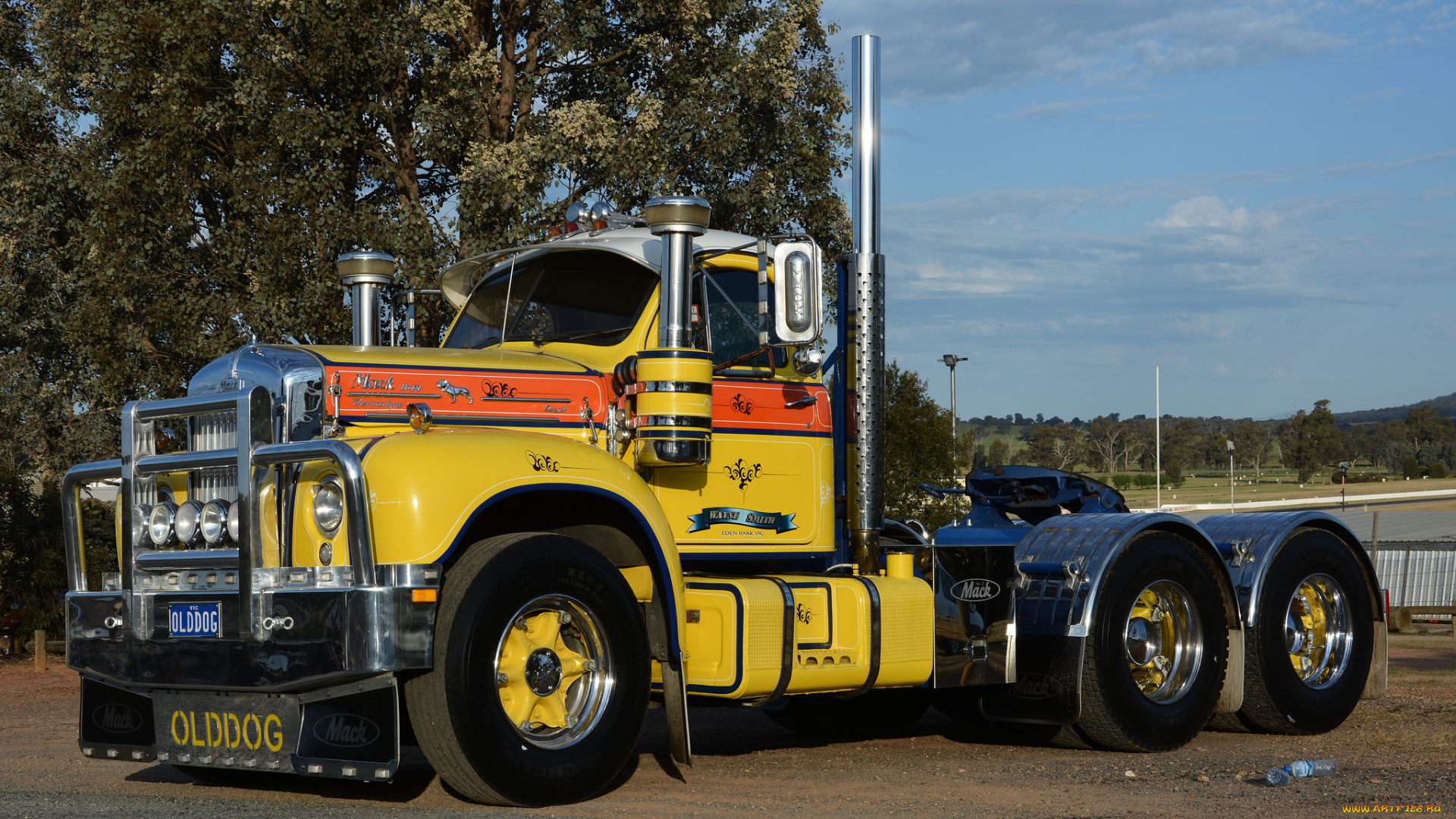 mack, автомобили, тягач, седельный, грузовик, тяжелый