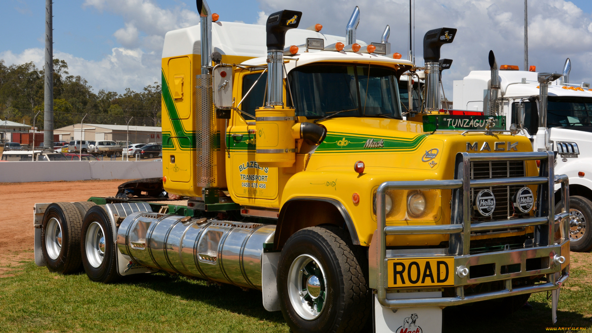 mack, автомобили, тягач, седельный, грузовик, тяжелый