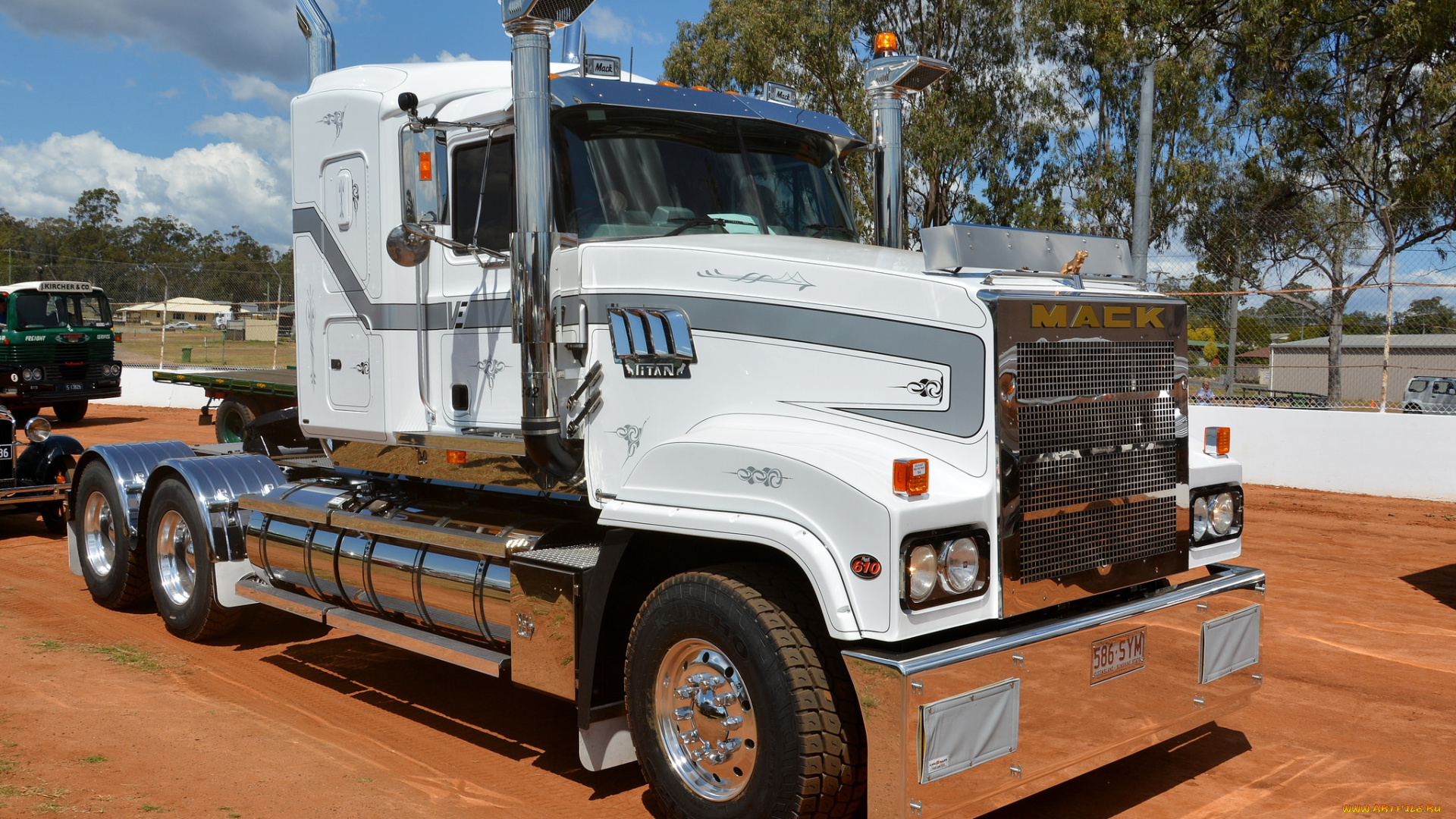 mack, titan, автомобили, mack, тягач, седельный, грузовик, тяжелый