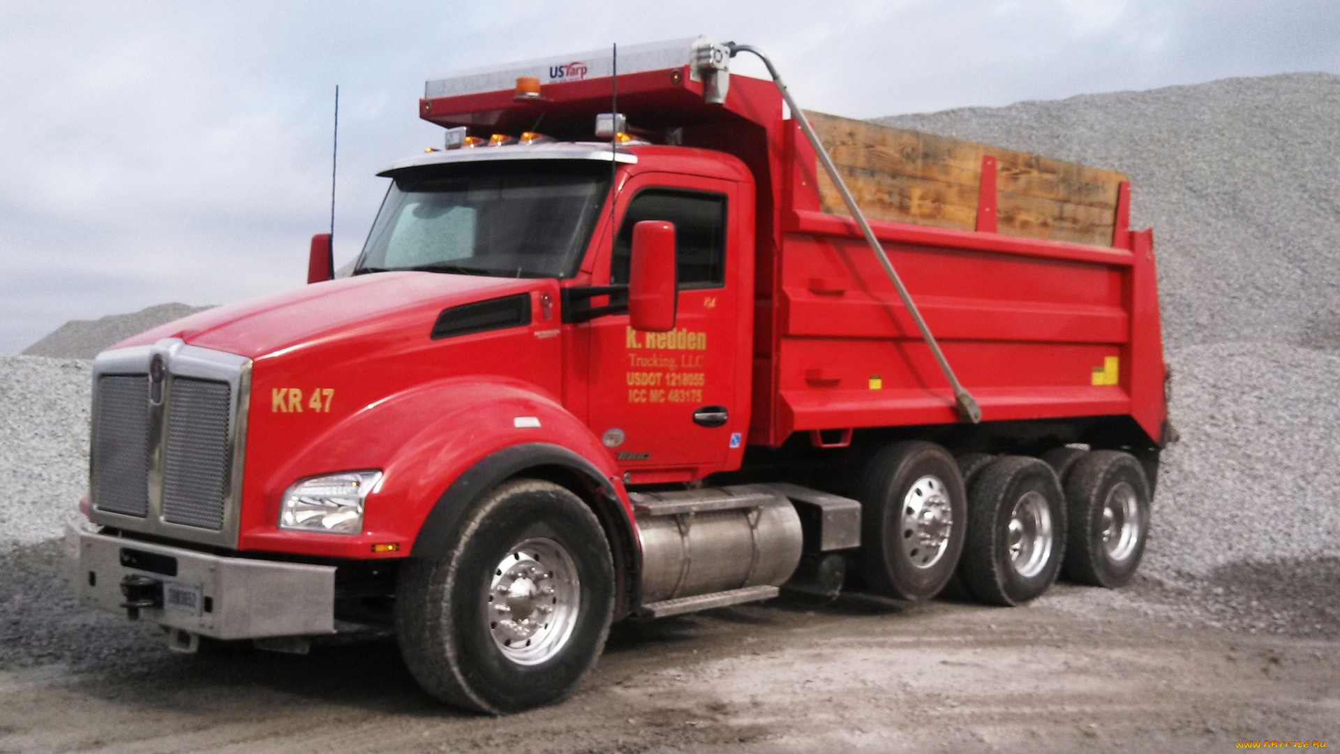 t880, redden, автомобили, kenworth, тягач, тяжелый, седельный, грузовик