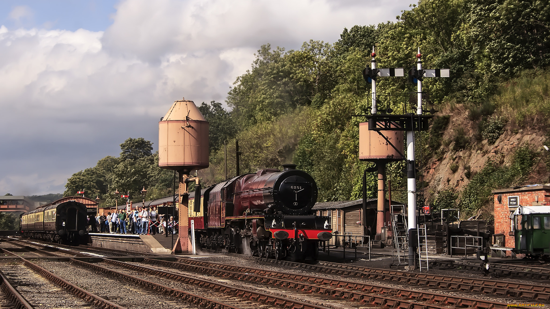 техника, паровозы, паровоз, дорога, железная