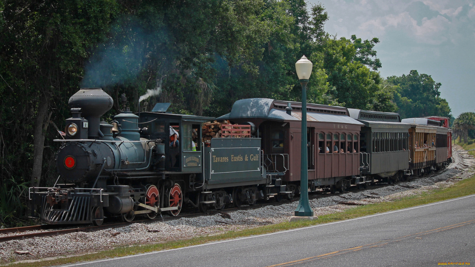 техника, паровозы, паровоз, дорога, железная