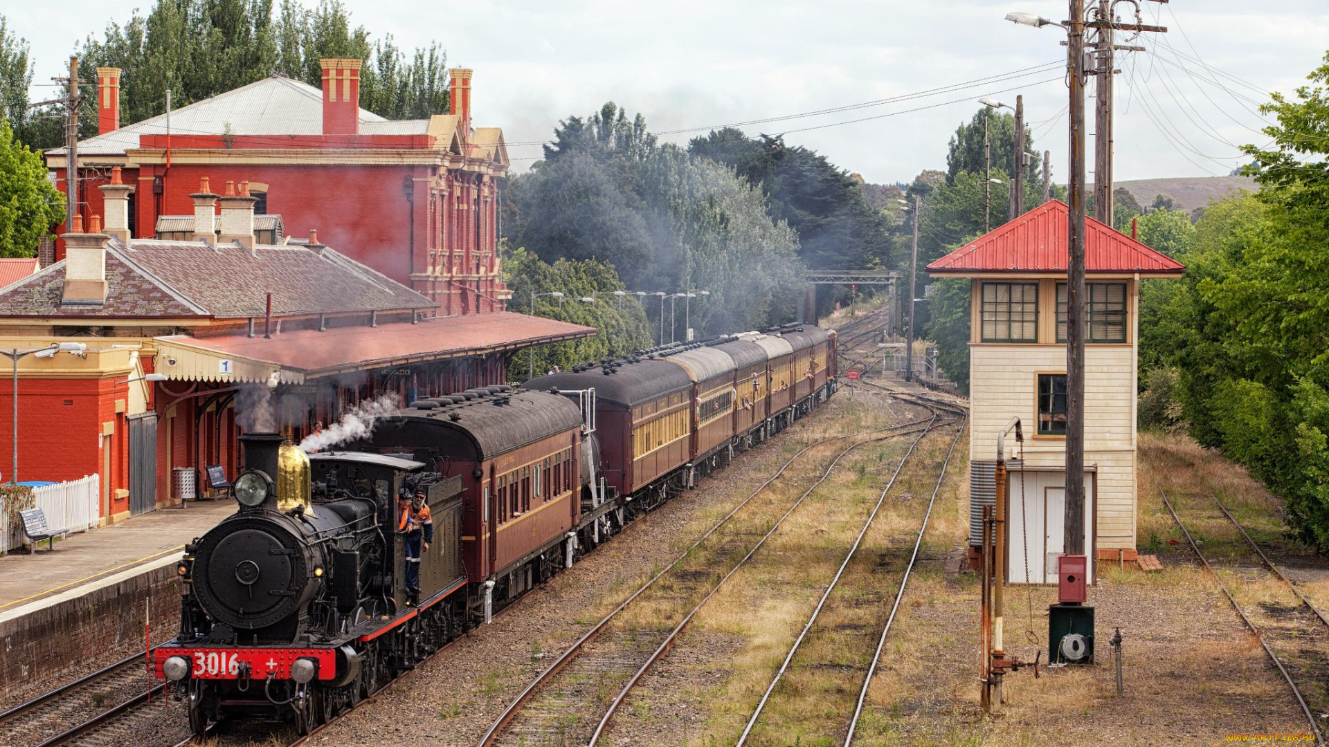техника, паровозы, паровоз, дорога, железная