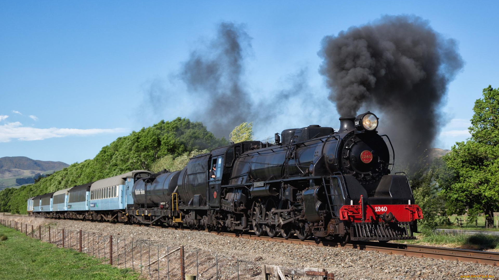 техника, паровозы, железная, дорога, паровоз