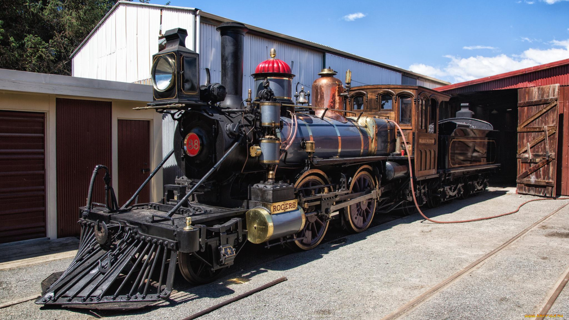 техника, паровозы, железная, дорога, паровоз