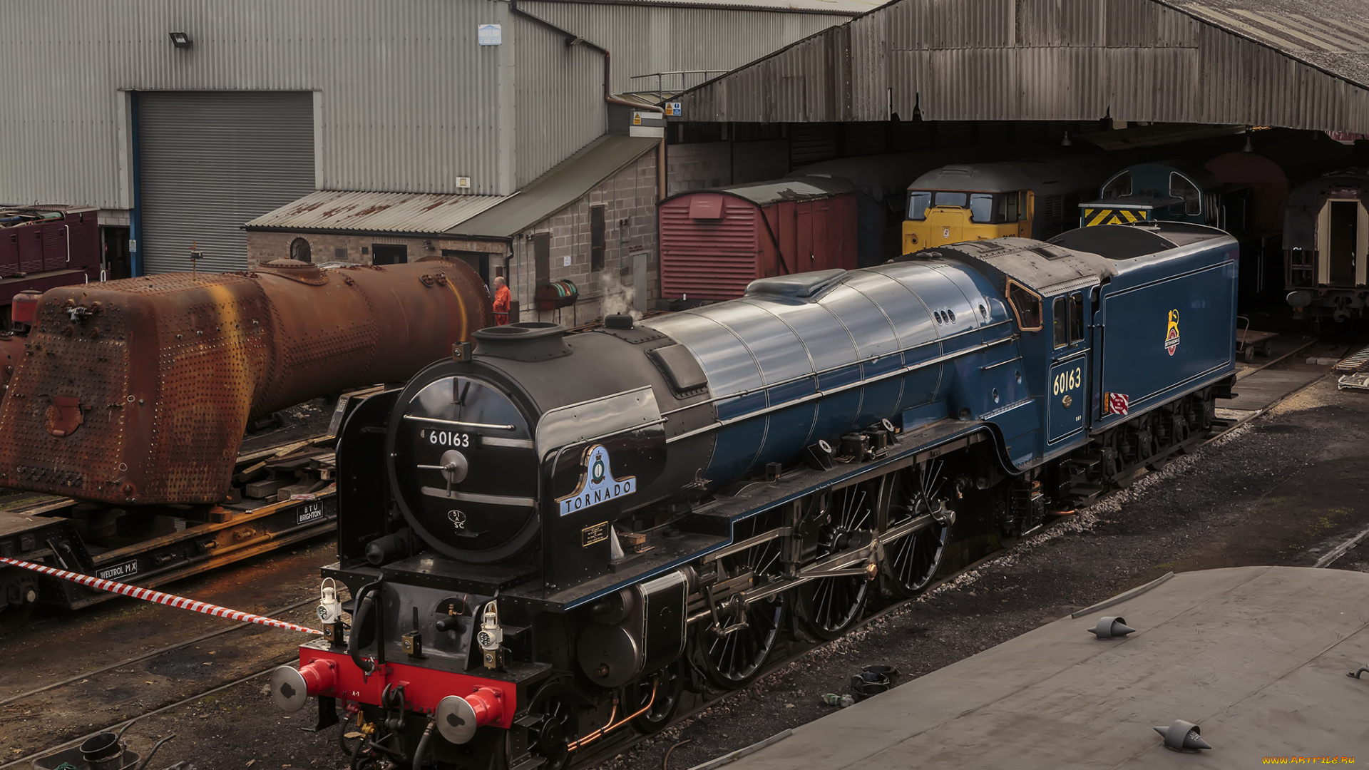 техника, паровозы, железная, паровоз, дорога