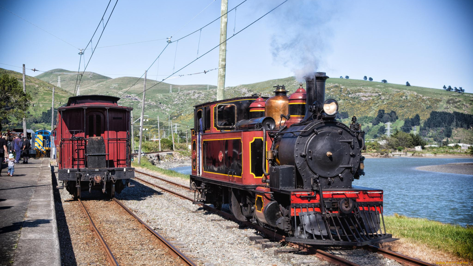 техника, паровозы, железная, паровоз, дорога