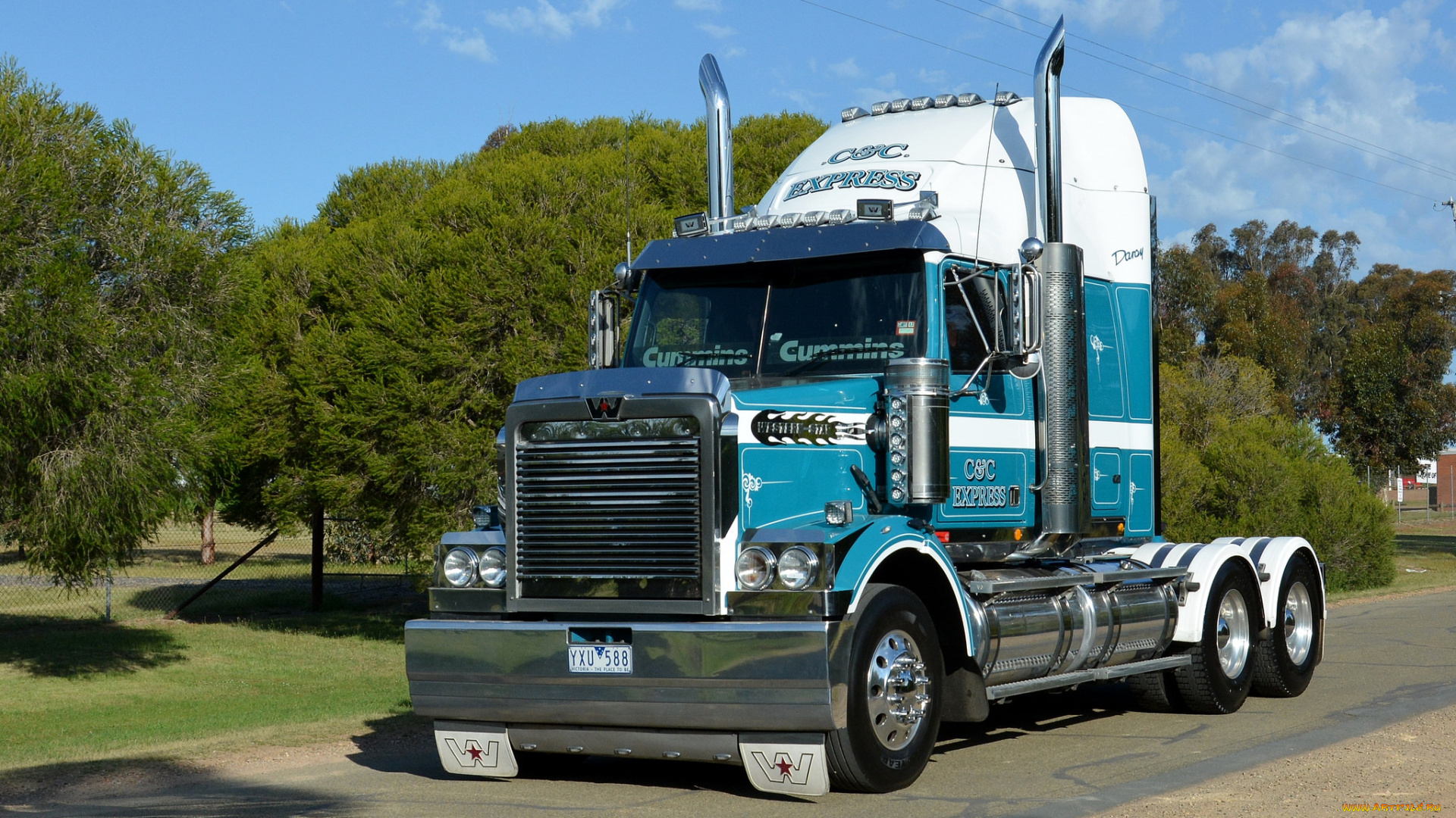 western, star, автомобили, тягач, грузовик, седельный, тяжелый