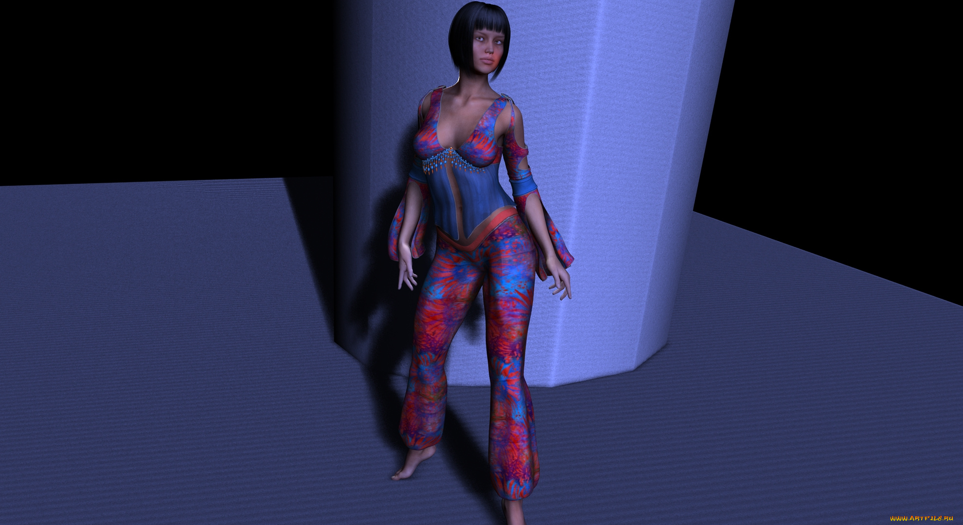 3д, графика, люди, , people, взгляд, девушка, фон