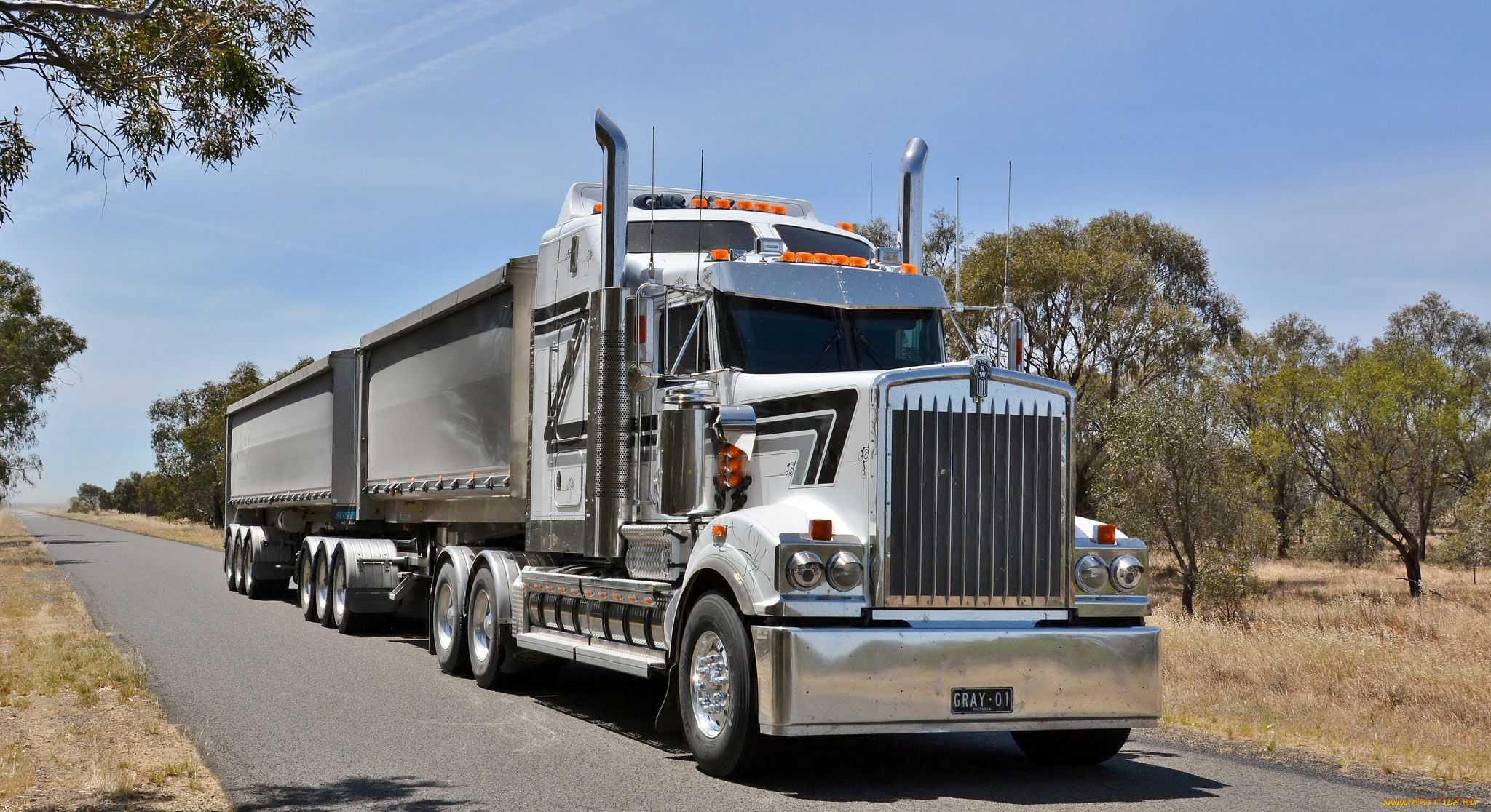 t909, kenworth, автомобили, kenworth, седельный, грузовик, тяжелый, тягач