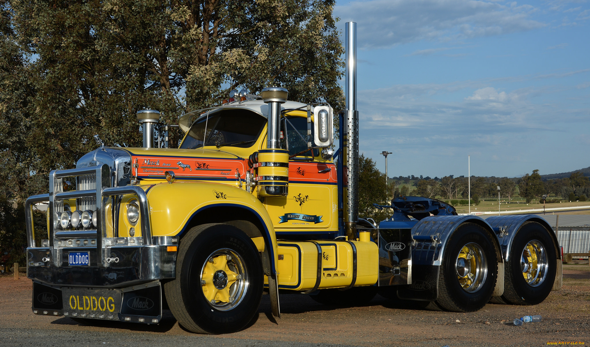 mack, автомобили, тягач, седельный, грузовик, тяжелый