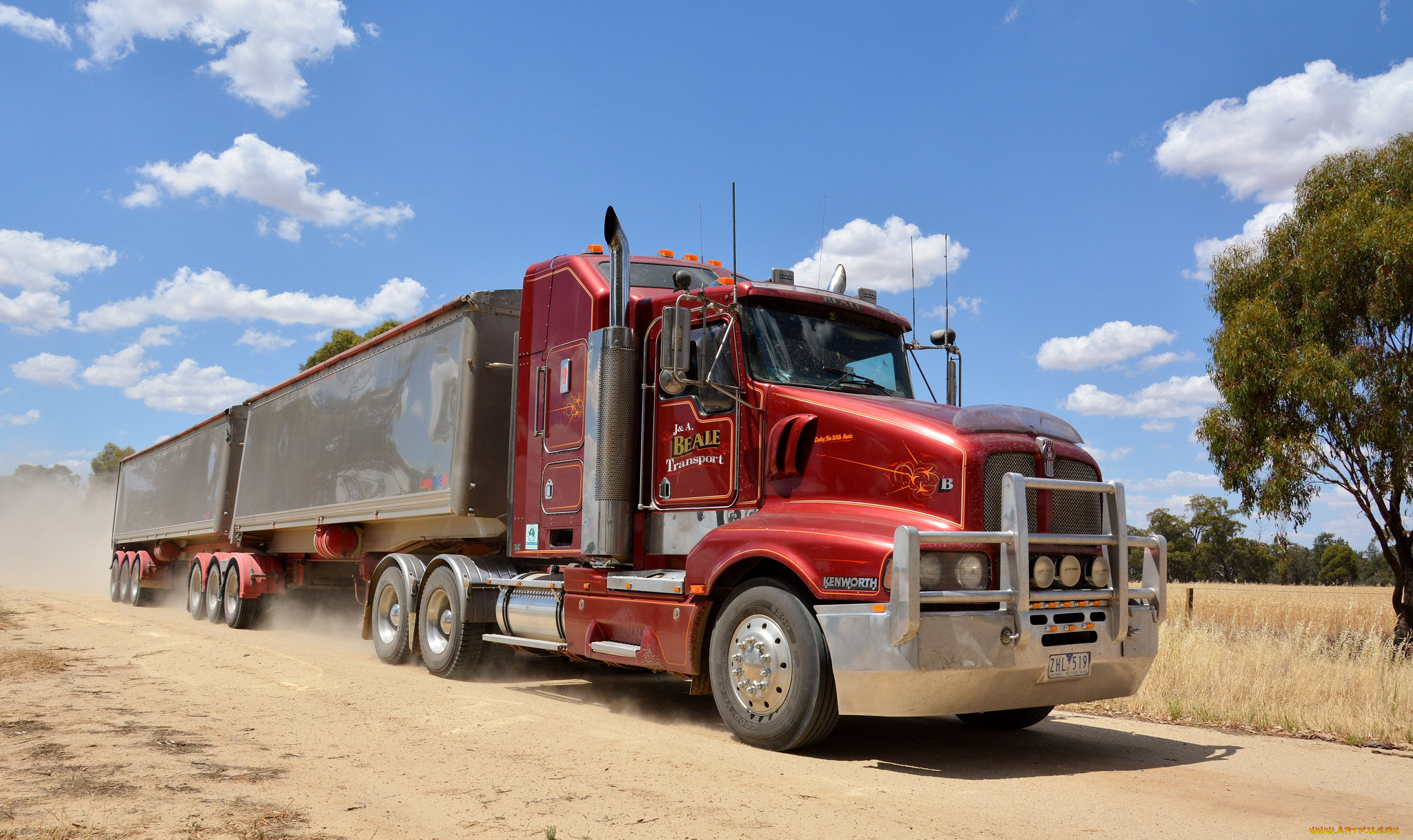 t604, kenworth, автомобили, kenworth, тяжелый, грузовик, седельный, тягач