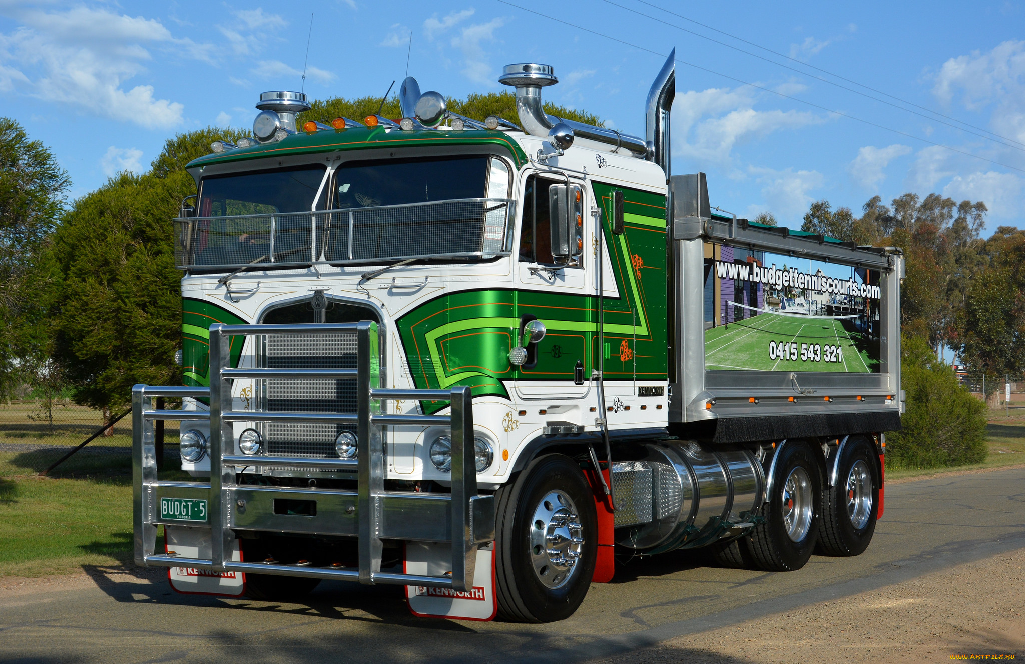 kenworth, автомобили, тягач, седельный, грузовик, тяжелый