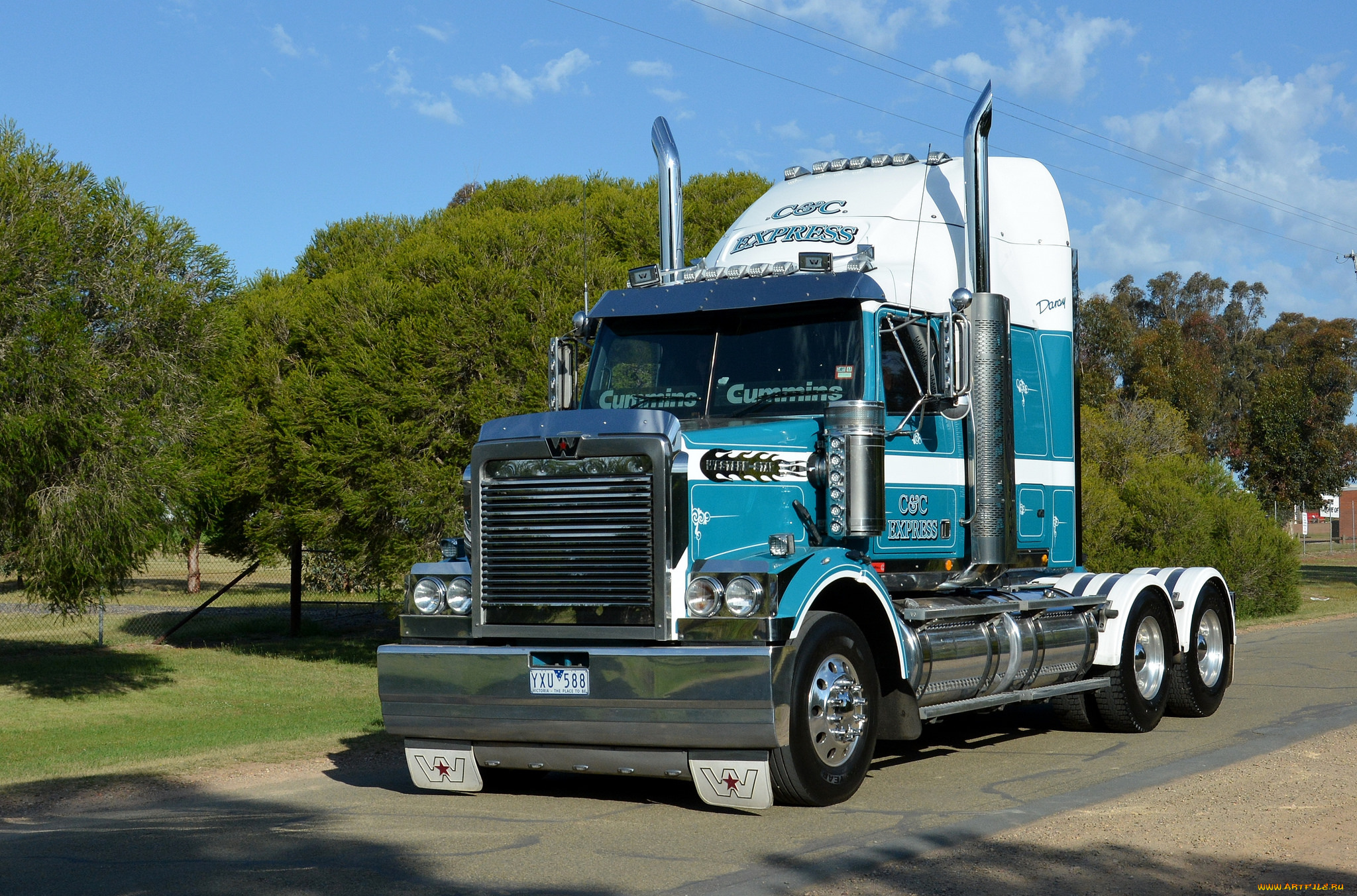 western, star, автомобили, тягач, грузовик, седельный, тяжелый