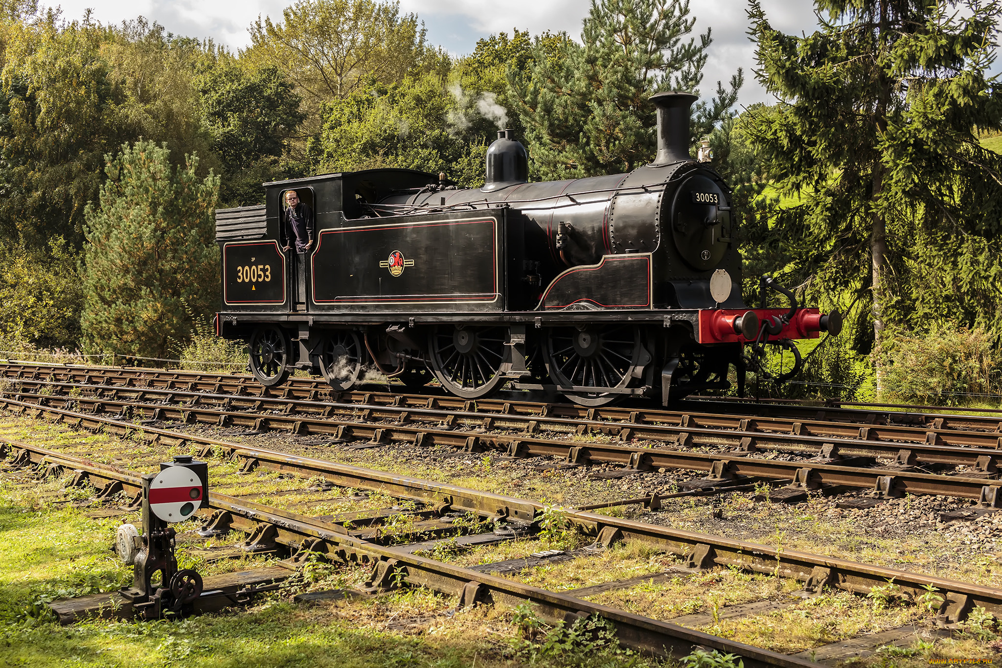 техника, паровозы, паровоз, дорога, железная