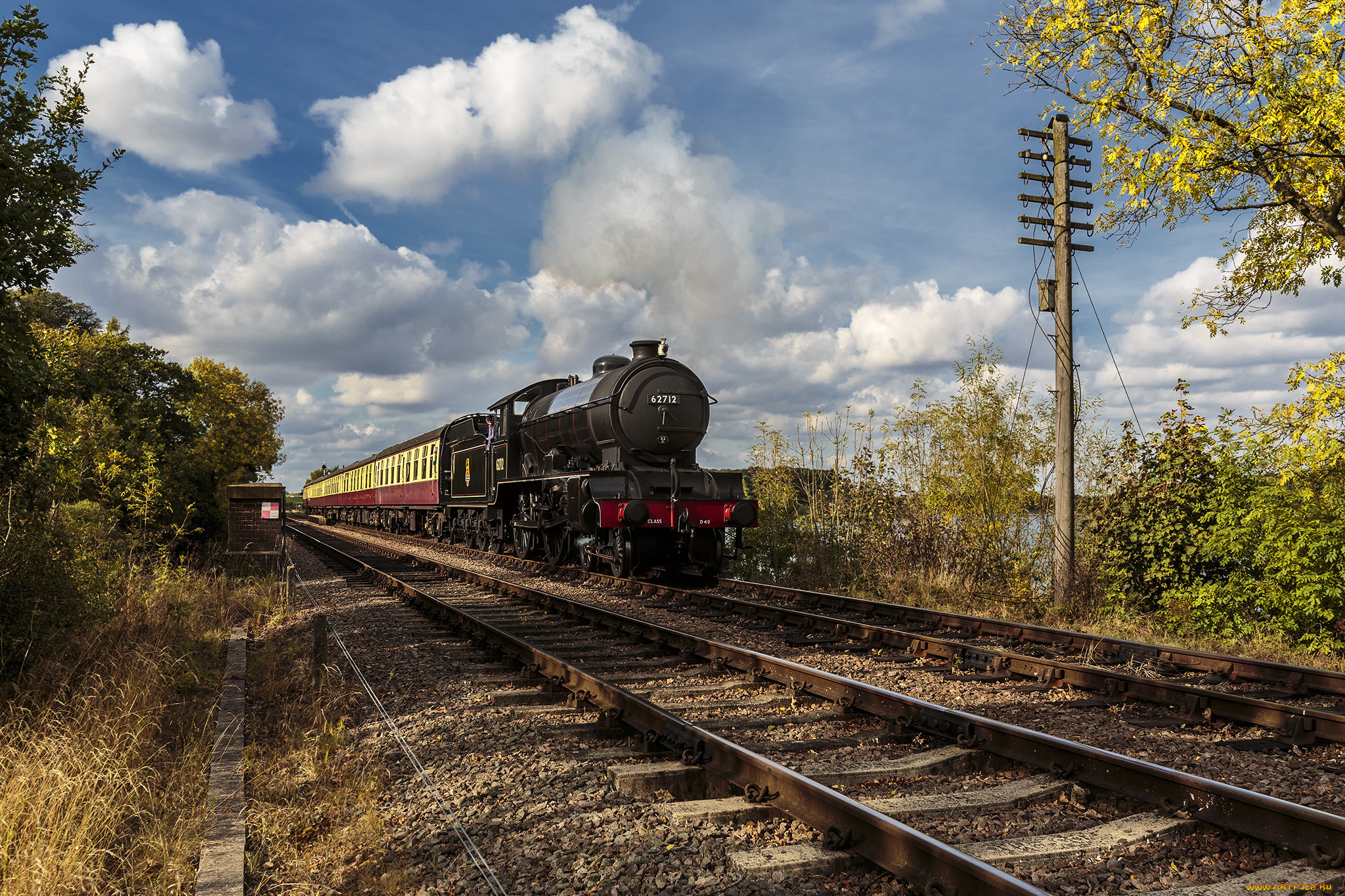 техника, паровозы, паровоз, дорога, железная