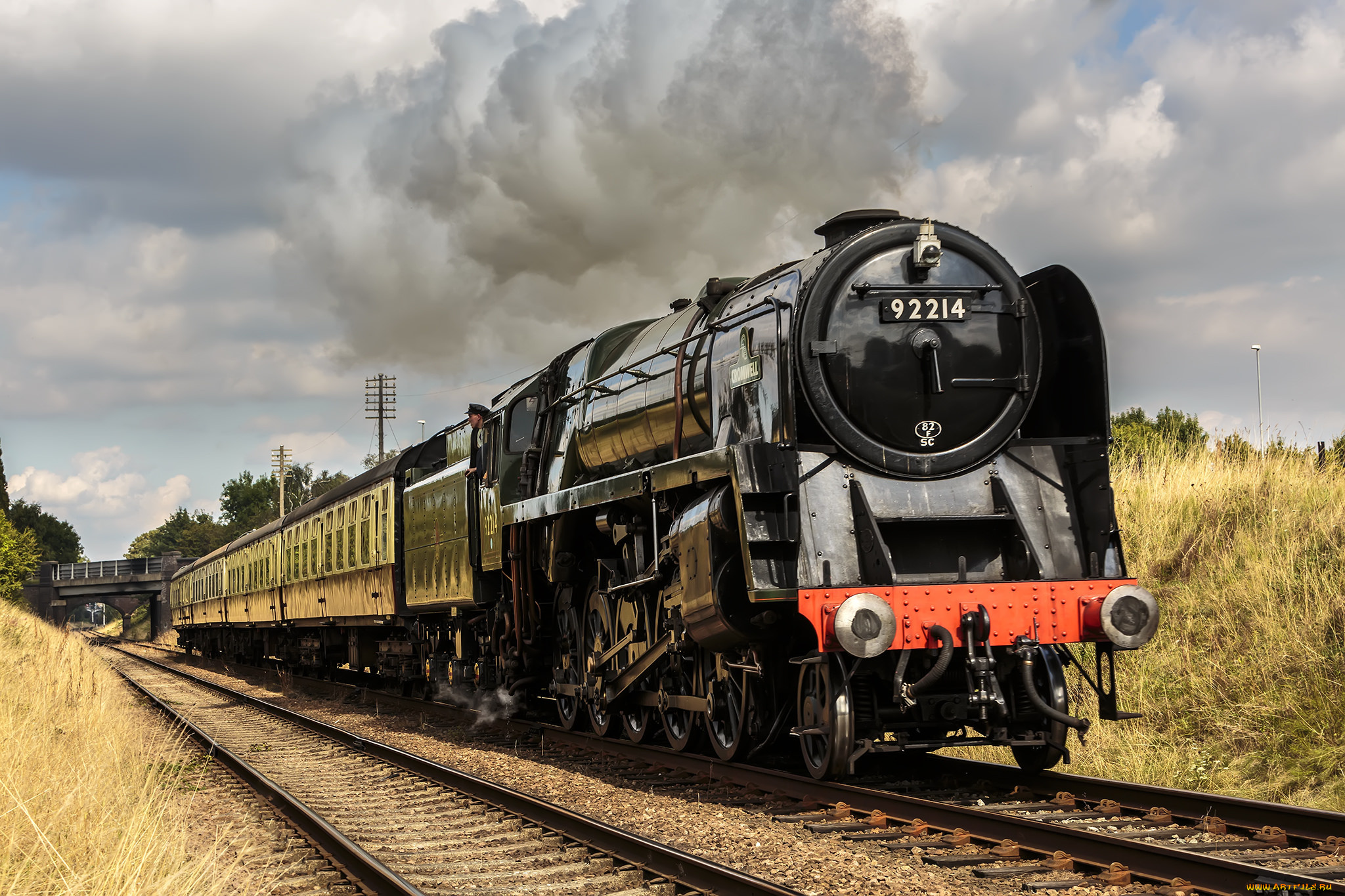 техника, паровозы, паровоз, дорога, железная