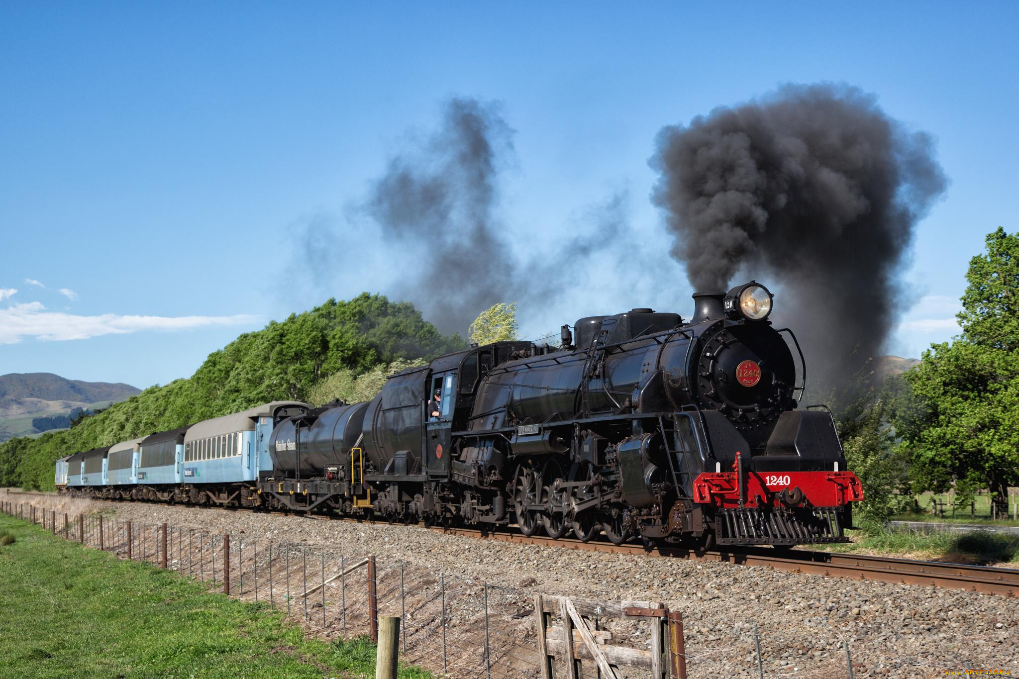 техника, паровозы, железная, дорога, паровоз