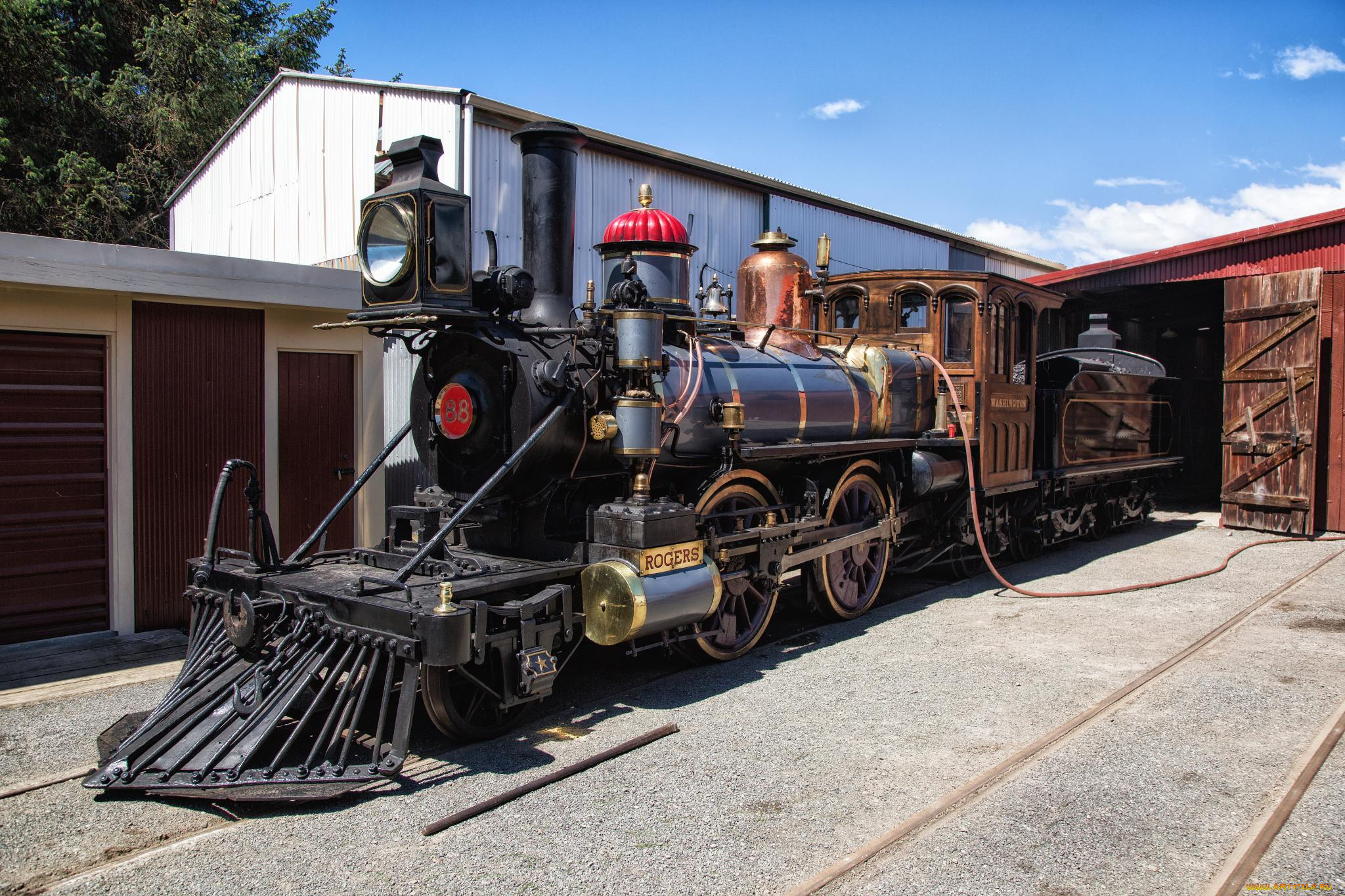 техника, паровозы, железная, дорога, паровоз