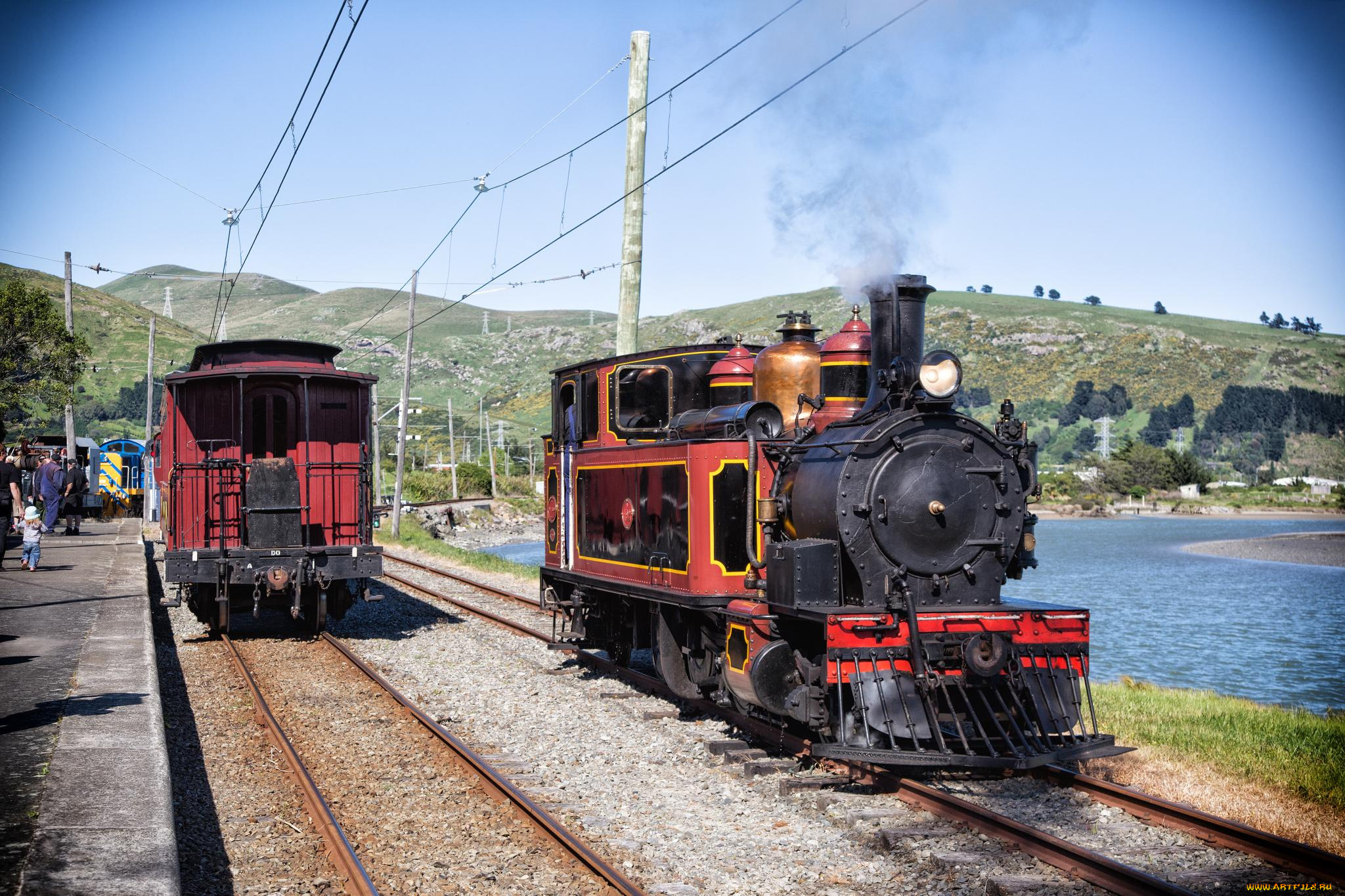 техника, паровозы, железная, паровоз, дорога