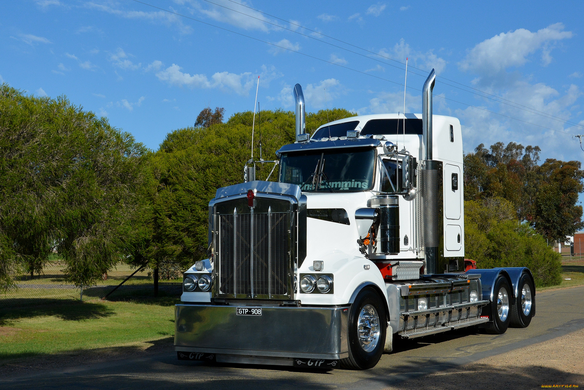 kenworth, автомобили, тягач, седельный, грузовик, тяжелый