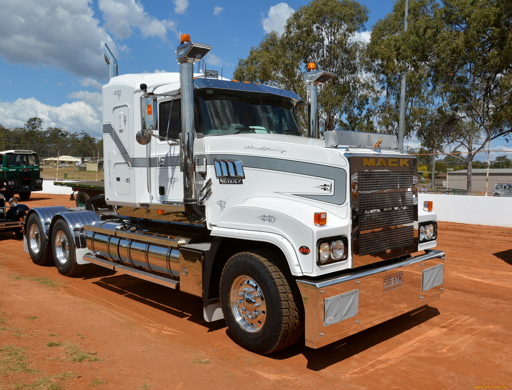 mack, titan, автомобили, mack, тягач, седельный, грузовик, тяжелый