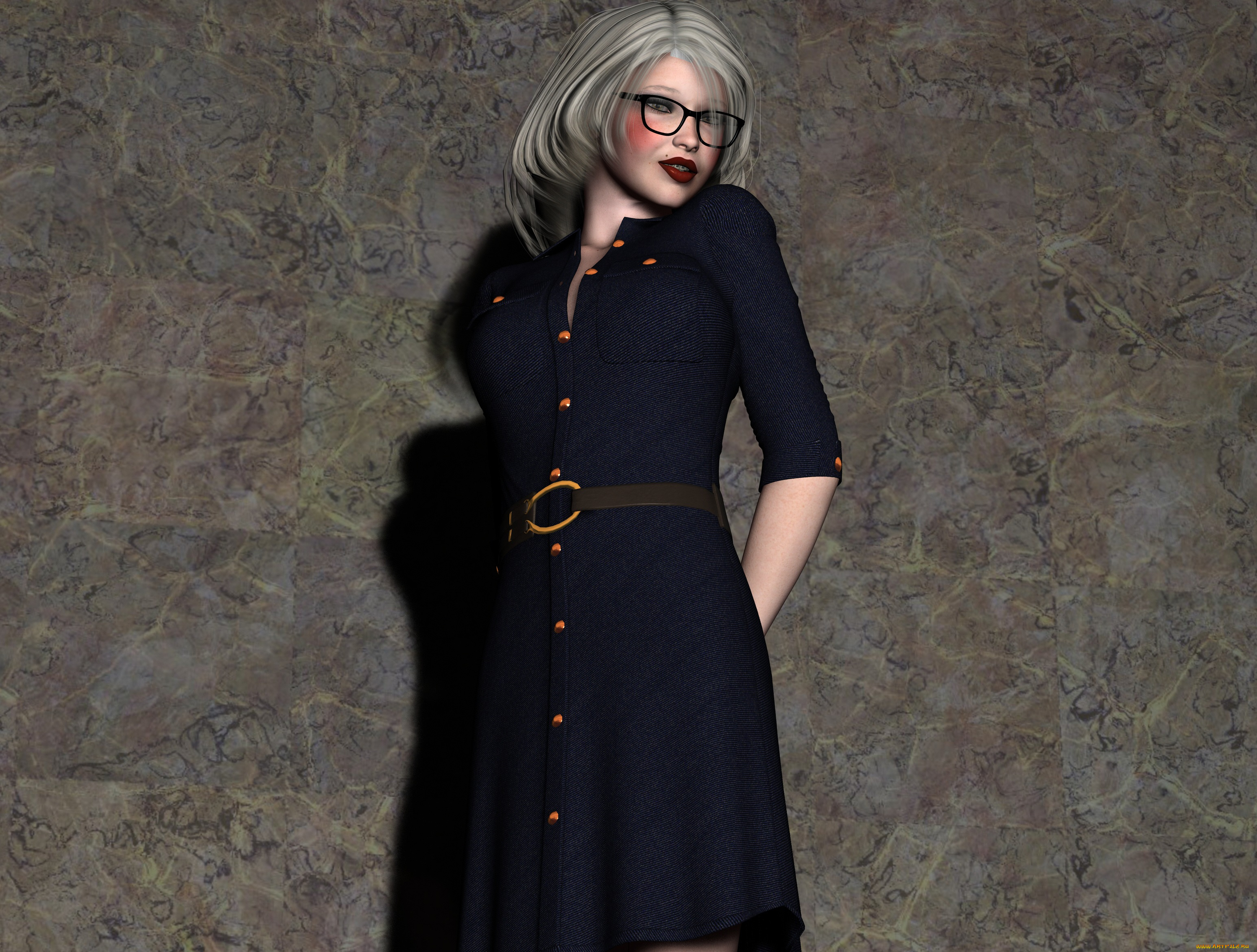 3д, графика, люди, , people, очки, фон, взгляд, девушка