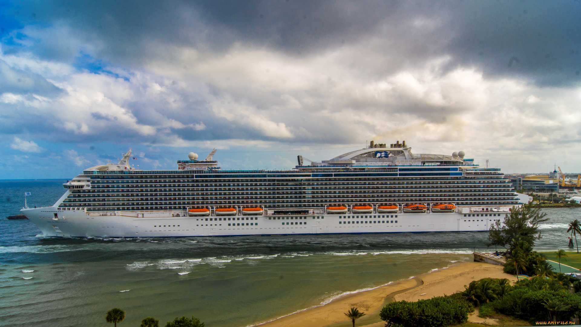 корабли, лайнеры, круизный, лайнер