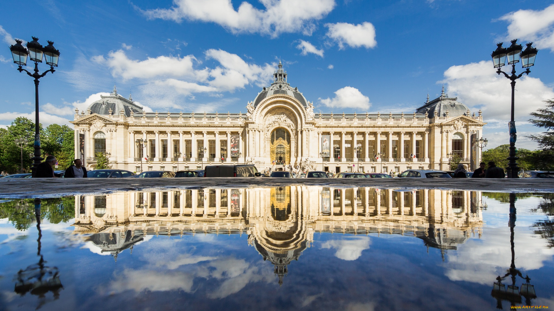 petit, palais, , champs-elys&, 233, es, , paris, города, париж, , франция, дворец, площадь