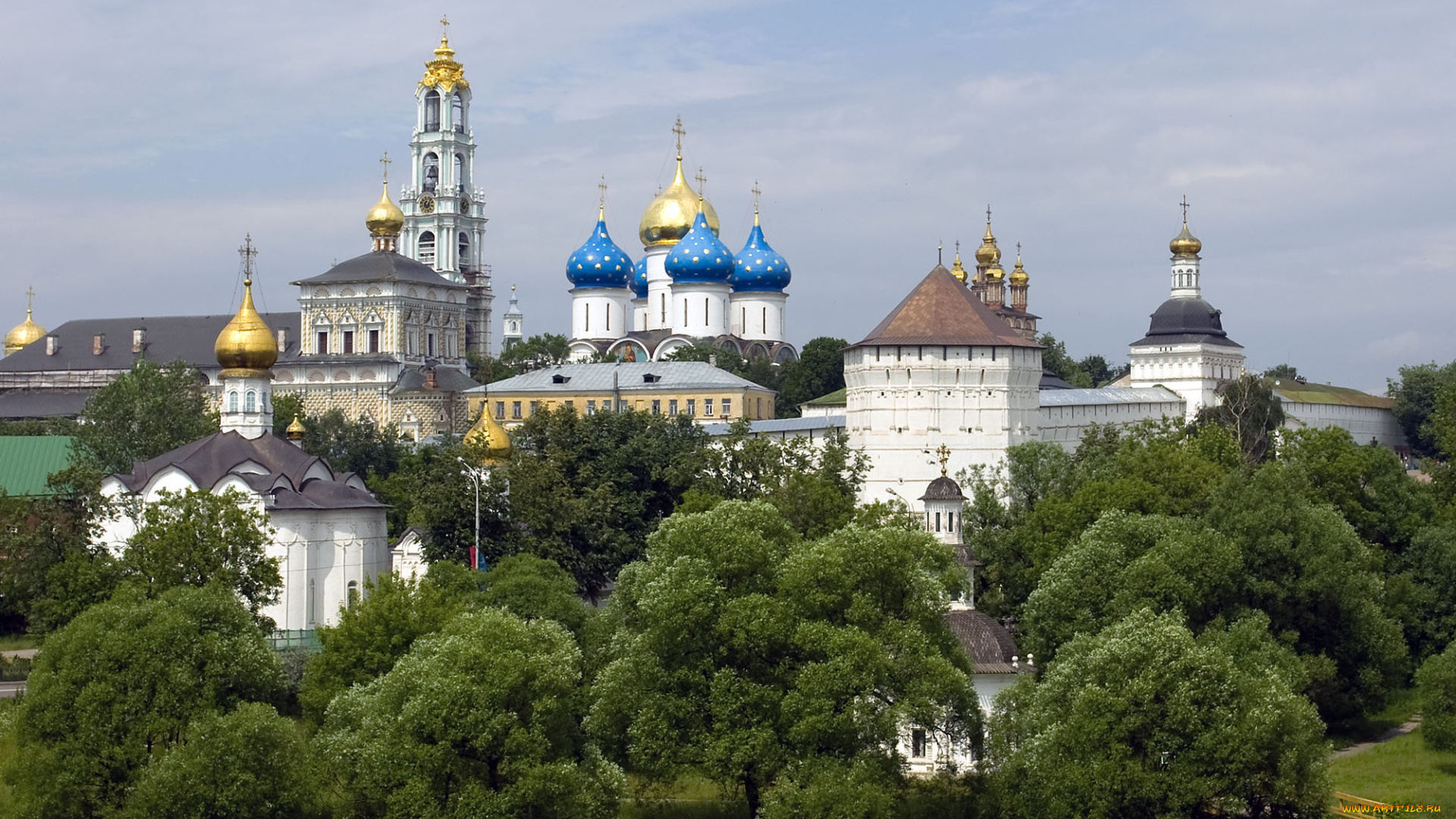 сергиев, посад, города, -, православные, церкви, , монастыри, лавра, сергиев, посад