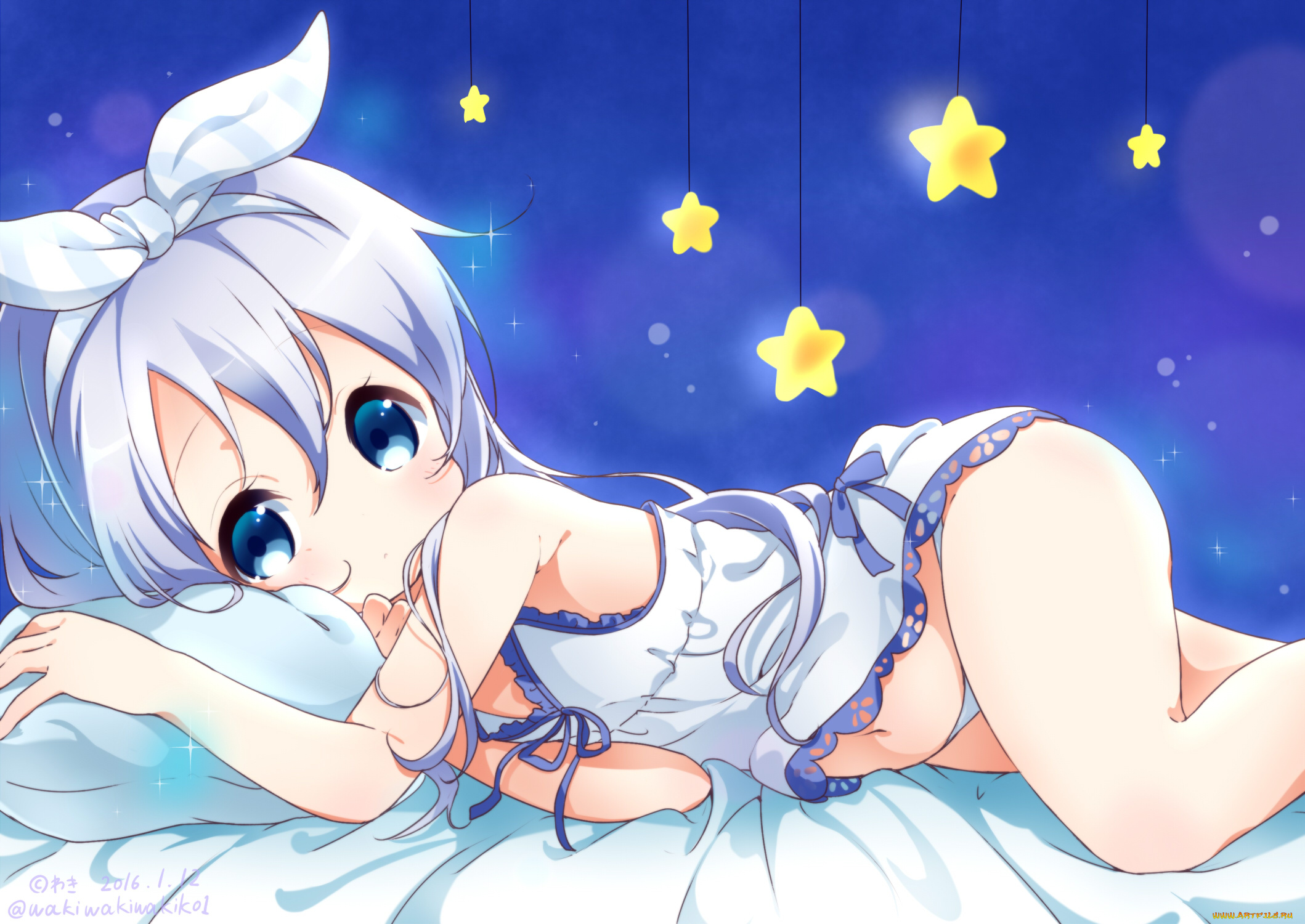 автор, , neki, , wakiko, аниме, unknown, , другое, kafuu, chino, gochuumon, wa, usagi, desu, ka