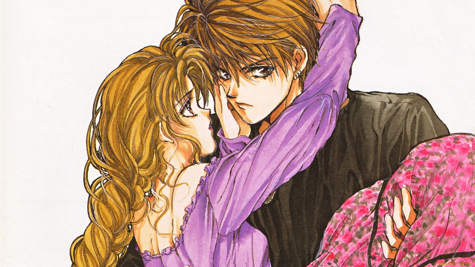 аниме, angel, sanctuary, двое